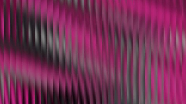 Abstract background featuring wavy vertical lines moving in seamless loop pattern with pink and grey gradient colors.