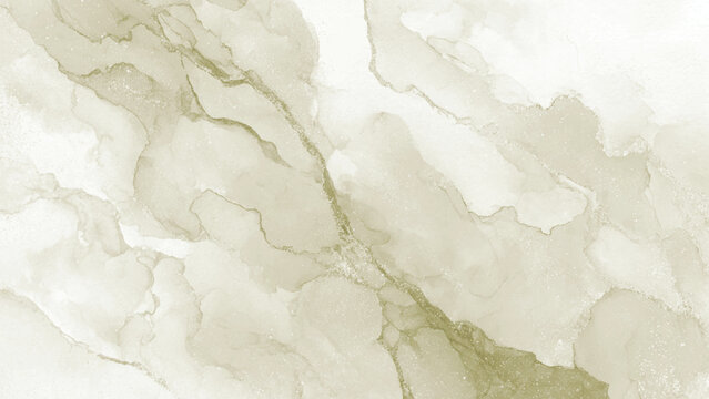 Marbled beige and white abstract background with swirling patterns and texture