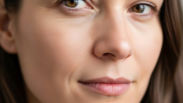 Close-up Portrait of a Woman.