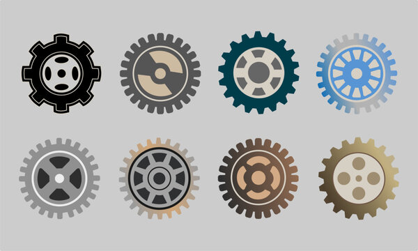 Multi-Gear Engineering Background Icon