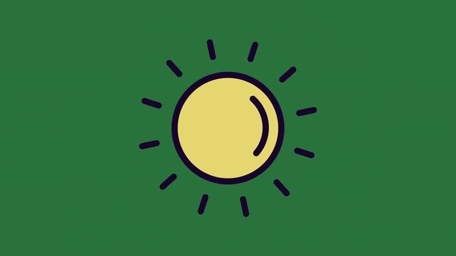 Yellow Egg Animated Green Screen Chroma Key Video Overlay with Isolated Cutout Style for Editing Compositing Motion Graphics Social Media Ads and Creative Design Projects