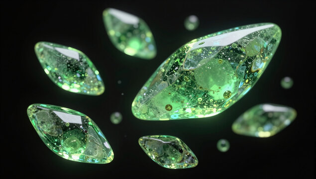 Radiant Moldavite Formation in Mid-Air Ejection