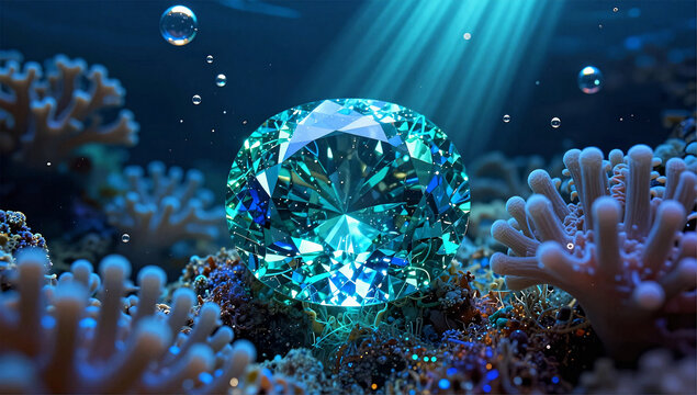 Bioluminescent Paraiba Underwater Jungle Abyss