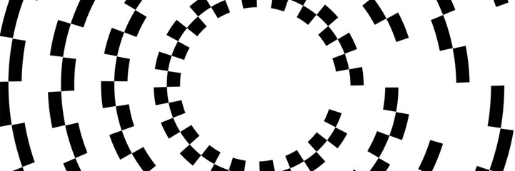 Fototapeta premium Race flags or checkerboard background. Chess game or rally sport car competition wallpaper. Tilted black and white squares pattern. Banner with checkered texture
