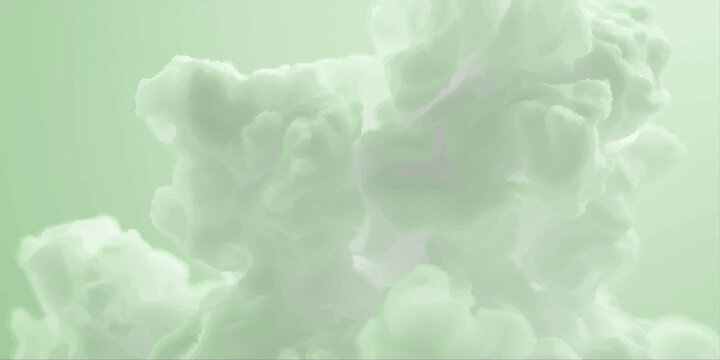 An abstract blue watercolor texture background with a light smoke pattern and a soft water splash under a cloudy sunlit sky