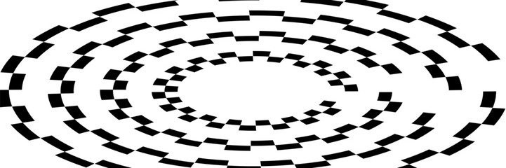 Fototapeta premium Race flags or checkerboard background. Chess game or rally sport car competition wallpaper. Tilted black and white squares pattern. Banner with checkered texture