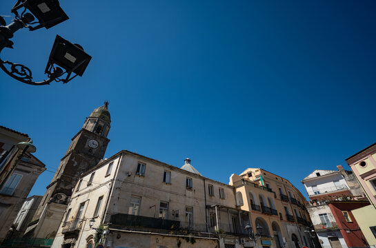 Teano, Campania. Glimpses of the historic center
