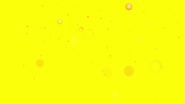 Yellow FFFF00 Hex Code - Multicolored particles, shimmering circles, balls Backgrounds seamless loop animation ads background vintage creative futuristic minimal copyspace glossy style template wall