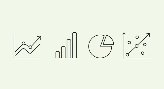 Data visualization charts and graphs