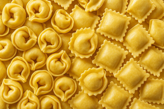 Trottole Pasta a Spiral or Spinning Top shape pasta stock photo 