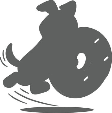 Black and white cartoon vector illustration of cute animals including cat horse elephant hippo and rhino in fun zoo wildlife comic style