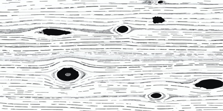 Detailed black and white close up of wood grain with knots texture background wood pattern organic pattern abstract background close