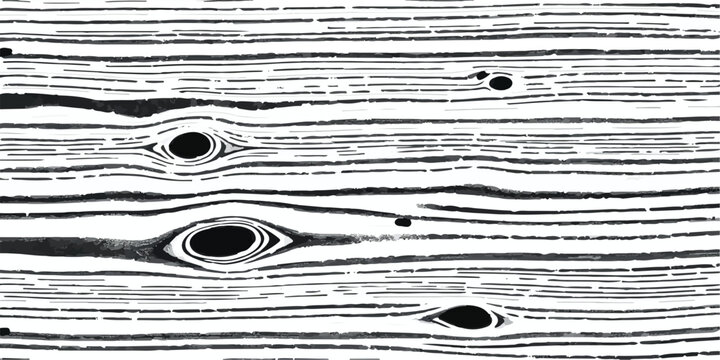 Monochrome wood texture with visible grain lines and dark knots black and white wood pattern organic pattern abstract background monochrome background