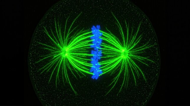 Sea Urchin Embryo Mitotic Spindle Immunofluorescence Confocal