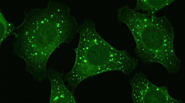 Autophagosome Formation LC3 Puncta Live Cell Imaging