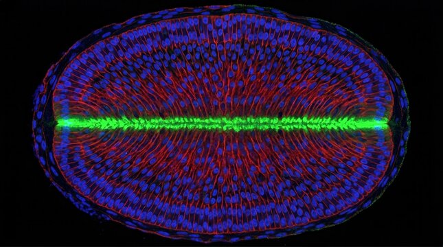 Drosophila Wing Disc Morphogen Gradient Immunofluorescence