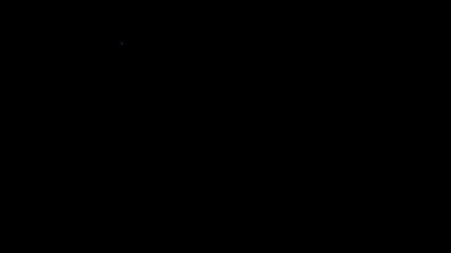 Star twinkling for festive holiday event,falling sparkling bright stars, looping animation,shimmering light camera flashes stars on black screen.vector, glowing light effect.4k video