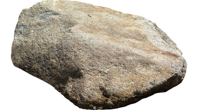 stones on white background