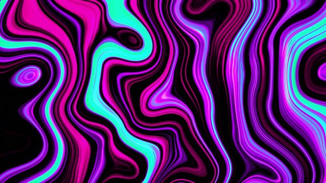 Abstract background, liquid Fractal animation, websites, social media graphics, and artistic projects, resembling the texture of molten lava or marble, liquid fractual moving video footage.4k loop