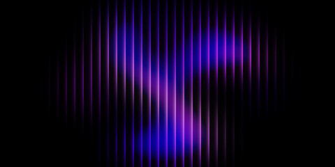 Abstract colorful purple vector background with glowing gradient waves, light spectrum lines, and digital equalizer motion texture © Ferdaus Ahmed