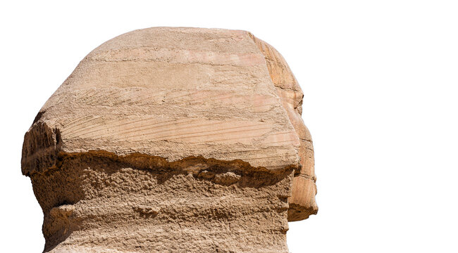  Sphinx Giza Egypt isolated 