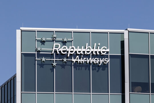 Republic Airways corporate headquarters. Republic Airways is a regional airline subsidiary of Republic Airways Holdings.