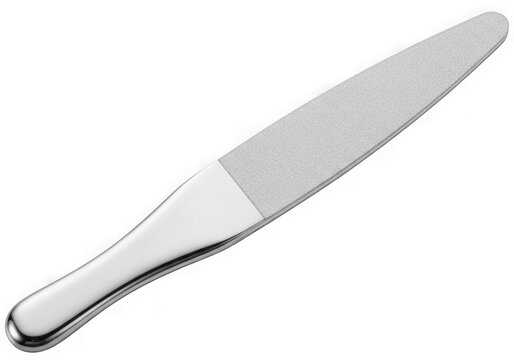 Sharp kitchen paring knife on white background isolated on transparent background