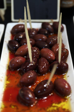 tapas de aceitunas kalamata