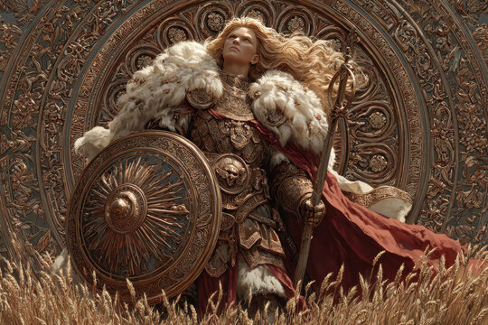 Dazhbog the Radiant &mdash; Slavic Sun God and Protector of Harvests