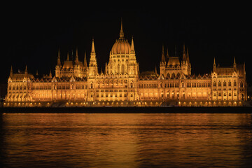 Fototapeta premium Budapest - Ungheria - Il Parlamento