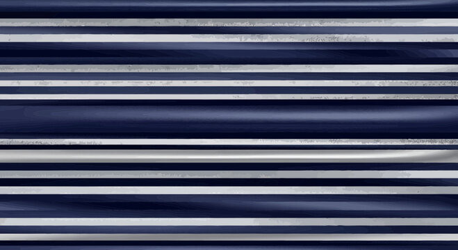 Abstract Blue and White Stripes Background with Textured Lines