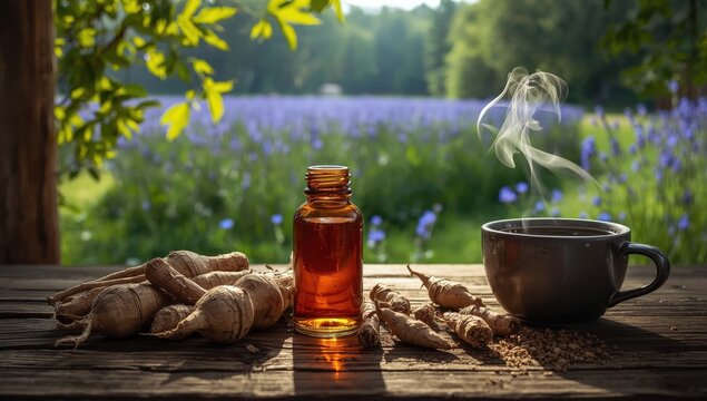 Chicory root extract is utilized in traditional medicine in Belarusian villages.