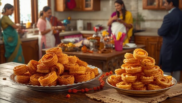 Well-known Gujarati snack fafda jalebi