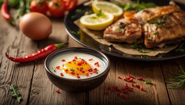 attractive picture of protein-rich foods