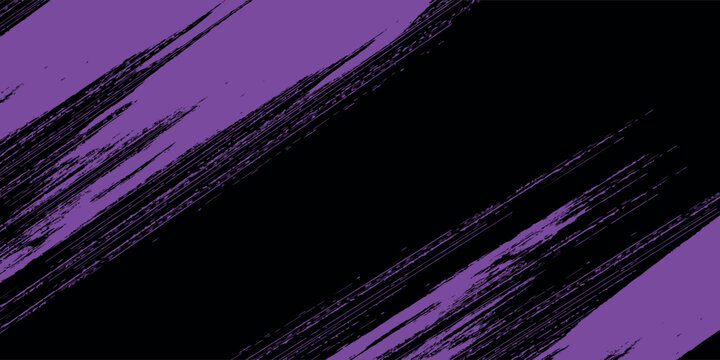 light purple black brush car wrap sticker pattern abstract banner sporty lines black light purple grunge color combination brush pattern racing motorsport design, vector
