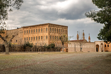 Mor Gabriel Monastery is the oldest surviving Syriac Orthodox monastery in the world. © muratti6868