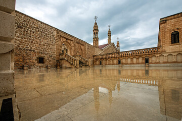 Mor Gabriel Monastery is the oldest surviving Syriac Orthodox monastery in the world. © muratti6868