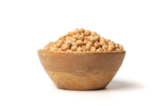 Chickpea, chick pea pile, dry Cicer arietinum fruits, raw Bengal gram legume, garbanzo beans