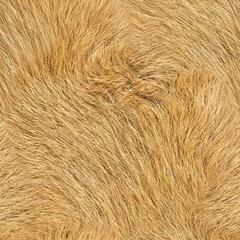 Fototapeta premium Lion Fur Texture Seamless Pattern Background Golden Beige Natural Animal Print