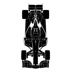 Fototapeta premium Detailed View of Racing Car Chassis.
