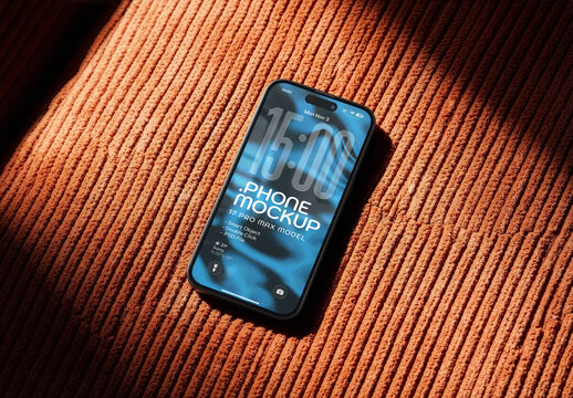 Lifestyle Smartphone Mockup In Modern Interior