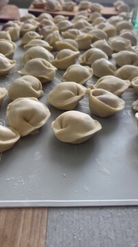 dumplings on the table