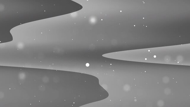 Abstract gray background with white circles suitable for modern design projects, digital art, web backgrounds, and minimalistic presentations.
