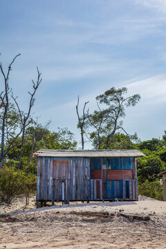 Barra Velha Beach is a paradisiacal place on Maraj&oacute; Island, Bel&eacute;m, Northern region of Brazil.