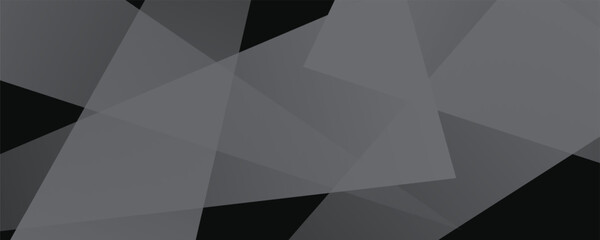 Fototapeta premium Black white dark gray silver abstract pattern background. Geometric shape. Line triangle angle fold polygon diamond 3D. Gradient. Rough grain noise. Light shadow. Matte shimmer. Design. Minimum.