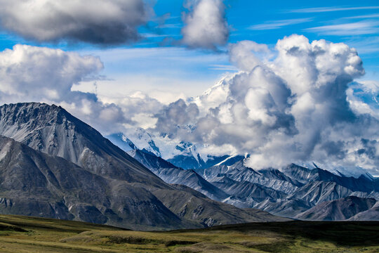 Denali in Denali National Park in Alask