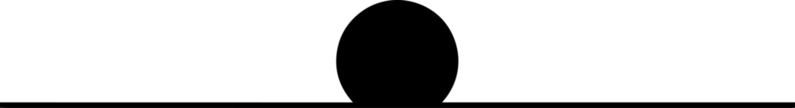 Minimalist black circle, simple geometric shape, abstract design element, vector graphic