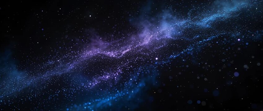 Space nebula galaxy star dust abstract background cosmic energy glow dream universe night sky cosmos fantasy space sparkles flicker softly and glow with dreamy depth across endless dark space