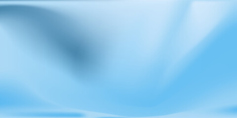 Naklejka premium Blurry Water Smooth Flow Liquid Wallpaper. Ocean Bright Summer Color Fluid Blurry Texture. Sky White Blue Pastel Vibrant Gradient Background. Soft Wavy Cloudy Curve Light Turquoise Gradient Mesh.
