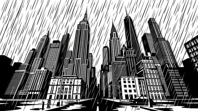 New York City Rain